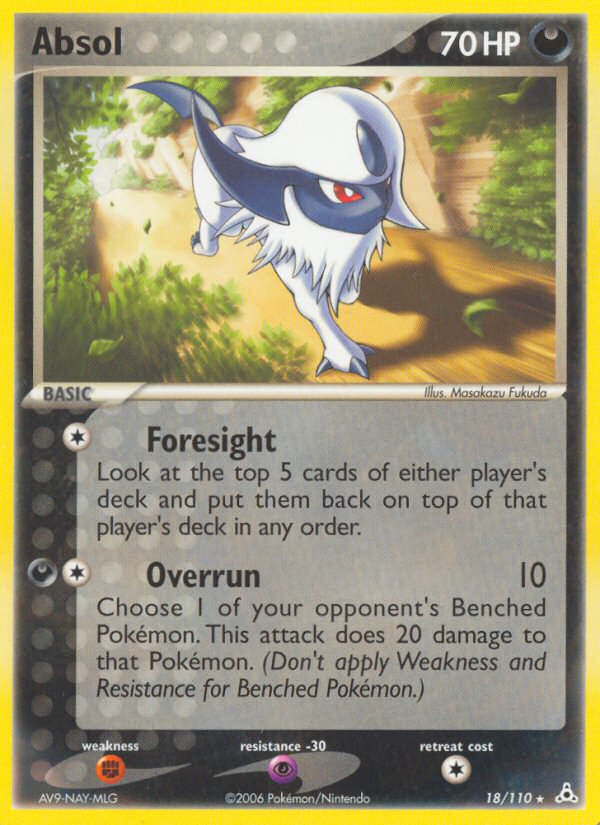 Absol (18/110) [EX: Holon Phantoms] | Exor Games New Glasgow