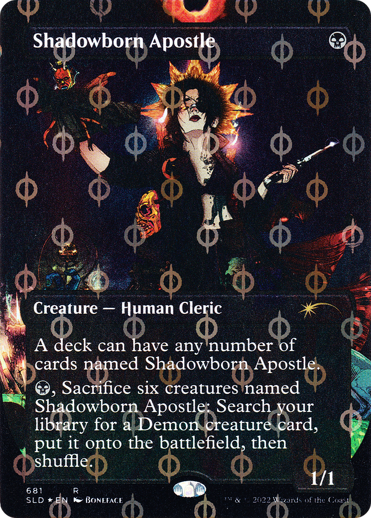 Shadowborn Apostle (681) (Step-and-Compleat Foil) [Secret Lair Drop Promos] | Exor Games New Glasgow