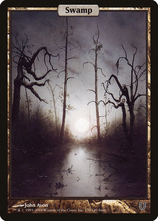 Swamp - Full Art [Unhinged] | Exor Games New Glasgow