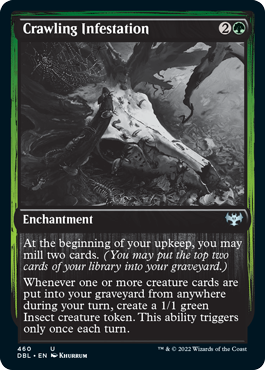 Crawling Infestation [Innistrad: Double Feature] | Exor Games New Glasgow
