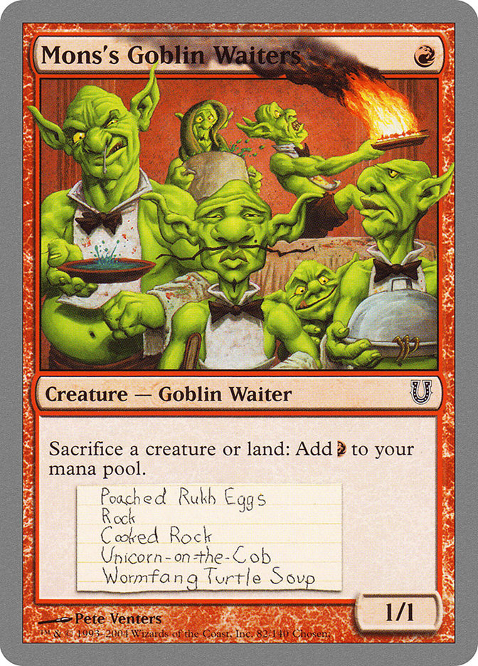 Mons's Goblin Waiters [Unhinged] | Exor Games New Glasgow