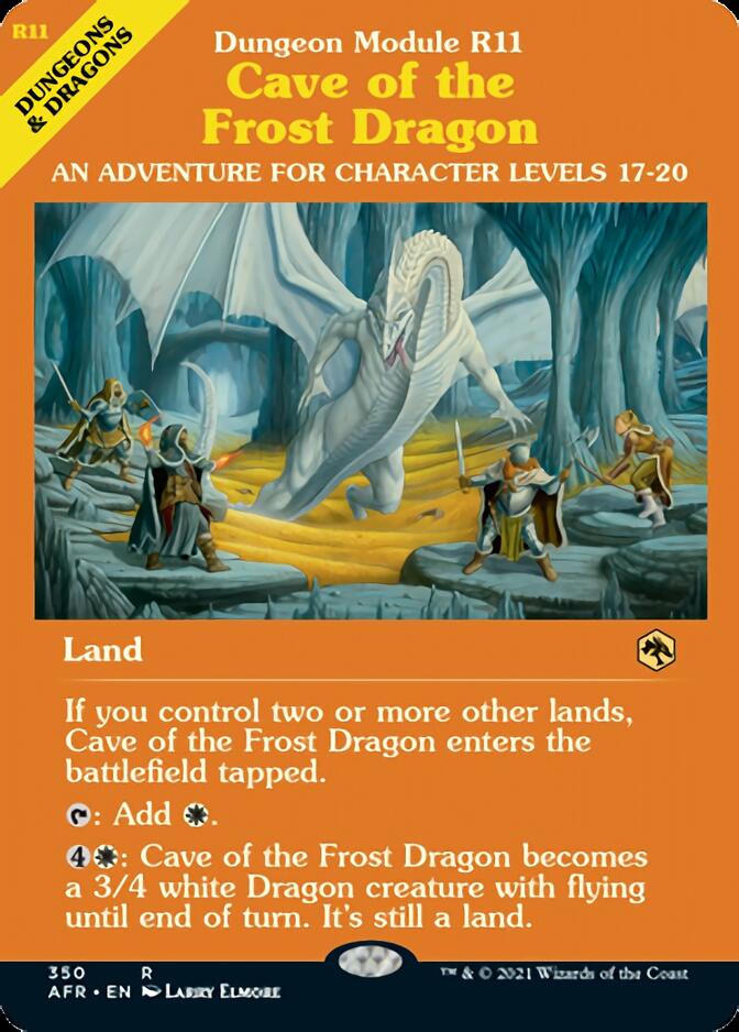 Cave of the Frost Dragon (Dungeon Module) [Dungeons & Dragons: Adventures in the Forgotten Realms] | Exor Games New Glasgow