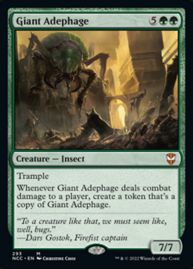 Giant Adephage [Streets of New Capenna Commander] | Exor Games New Glasgow