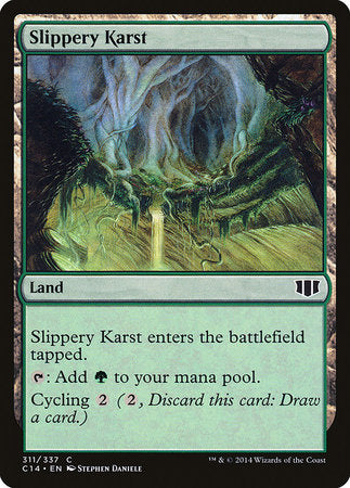 Slippery Karst [Commander 2014] | Exor Games New Glasgow