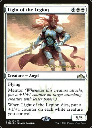 Light of the Legion [Guilds of Ravnica Promos] | Exor Games New Glasgow