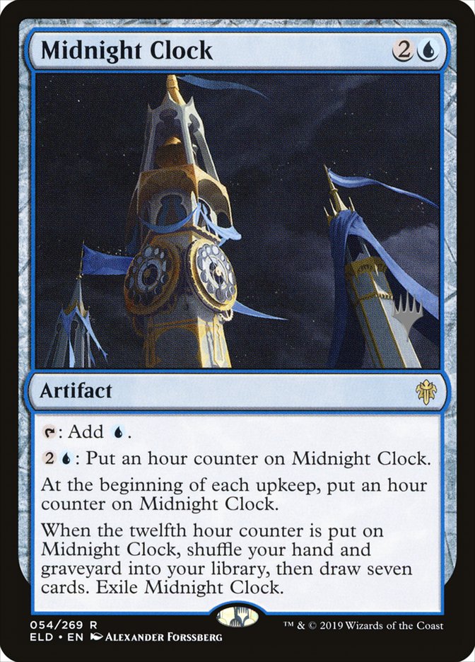 Midnight Clock (Promo Pack) [Throne of Eldraine Promos] | Exor Games New Glasgow