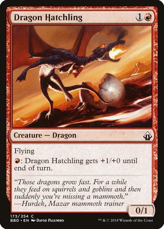 Dragon Hatchling [Battlebond] | Exor Games New Glasgow