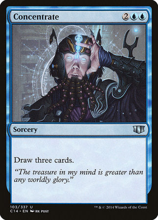 Concentrate [Commander 2014] | Exor Games New Glasgow