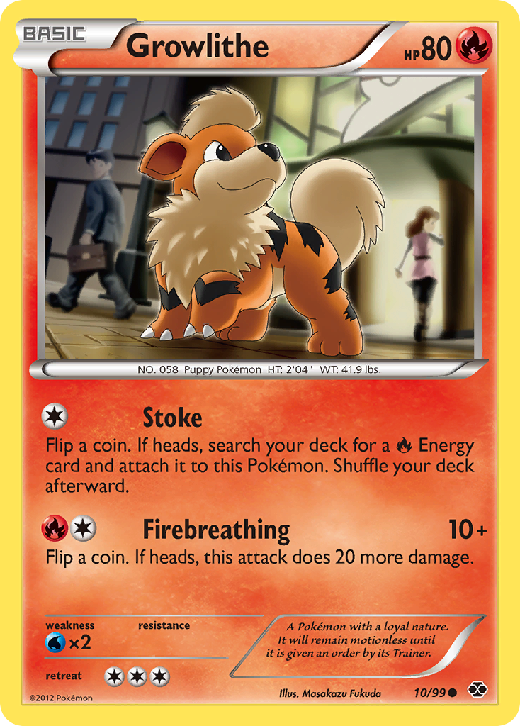 Growlithe (10/99) [Black & White: Next Destinies] | Exor Games New Glasgow