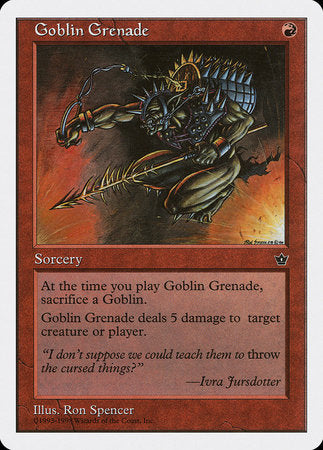 Goblin Grenade [Anthologies] | Exor Games New Glasgow