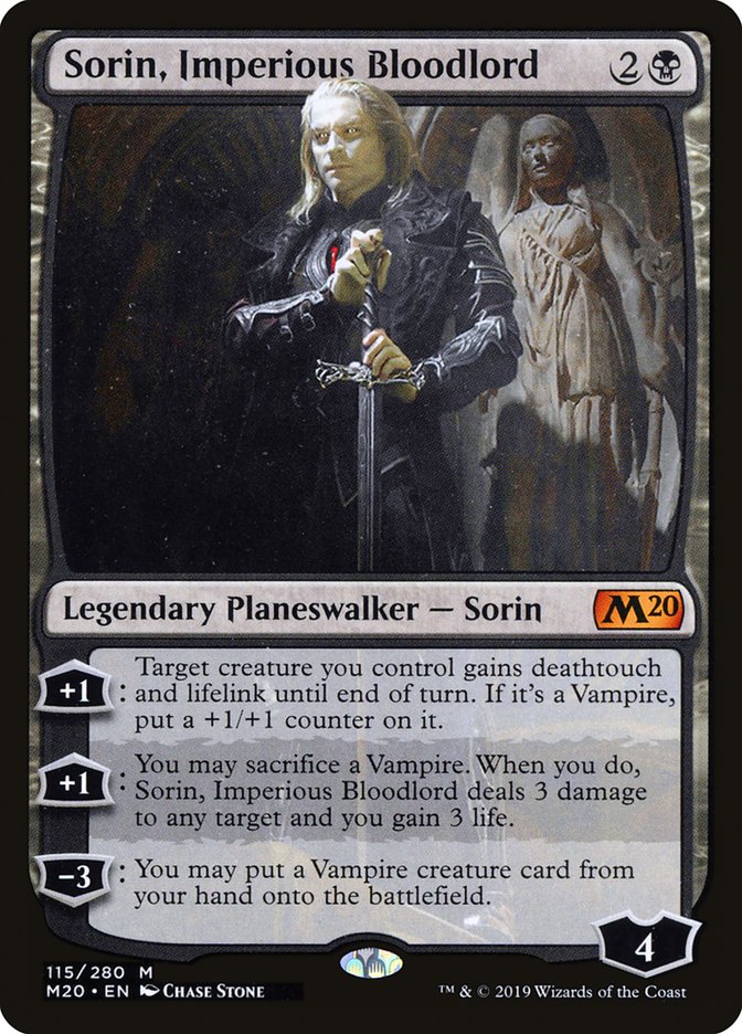 Sorin, Imperious Bloodlord [Core Set 2020] | Exor Games New Glasgow