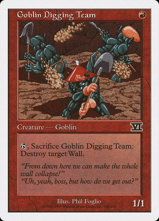 Goblin Digging Team [Classic Sixth Edition] | Exor Games New Glasgow