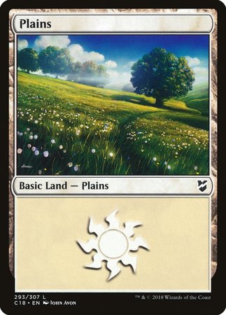 Plains (293) [Commander 2018] | Exor Games New Glasgow