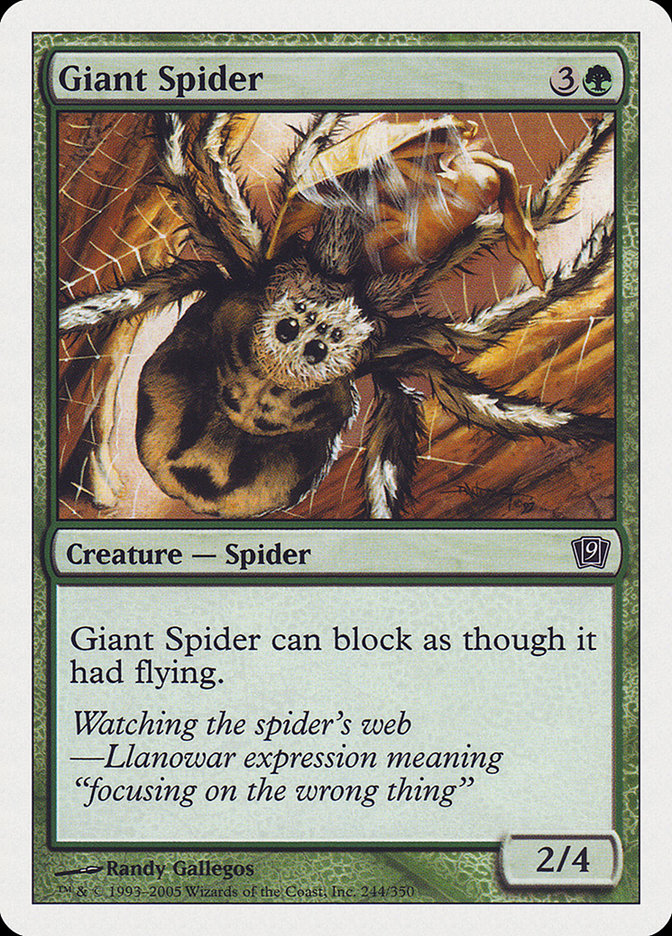 Giant Spider [Ninth Edition] | Exor Games New Glasgow