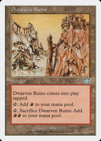 Dwarven Ruins [Classic Sixth Edition] | Exor Games New Glasgow