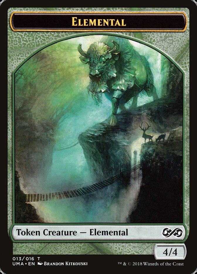 Elemental (013/016) [Ultimate Masters Tokens] | Exor Games New Glasgow