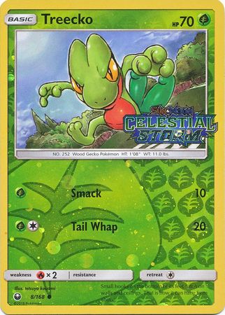 Treecko (8/168) (Toys R Us Exclusive) [Sun & Moon: Celestial Storm] | Exor Games New Glasgow