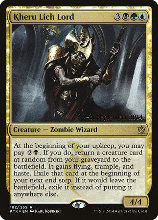 Kheru Lich Lord [Khans of Tarkir Promos] | Exor Games New Glasgow