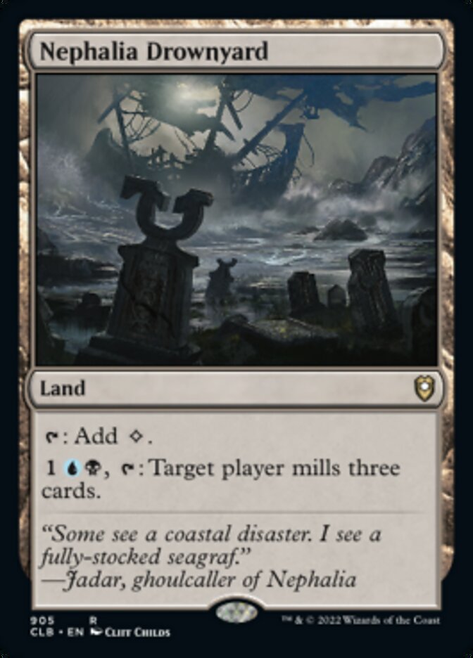 Nephalia Drownyard [Commander Legends: Battle for Baldur's Gate] | Exor Games New Glasgow