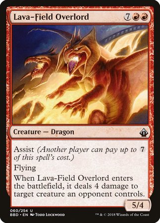 Lava-Field Overlord [Battlebond] | Exor Games New Glasgow