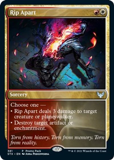 Rip Apart (Promo Pack) [Strixhaven: School of Mages] | Exor Games New Glasgow