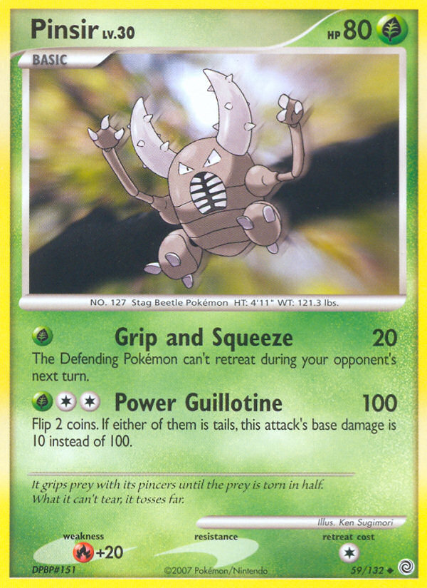 Pinsir (59/132) [Diamond & Pearl: Secret Wonders] | Exor Games New Glasgow