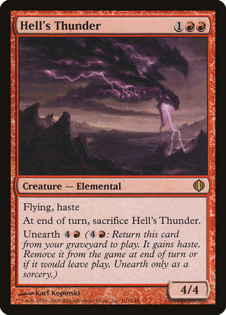 Hell's Thunder [Shards of Alara] | Exor Games New Glasgow