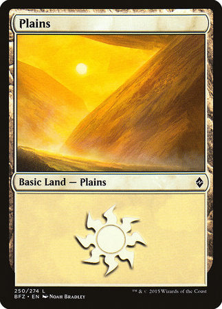 Plains (250) [Battle for Zendikar] | Exor Games New Glasgow