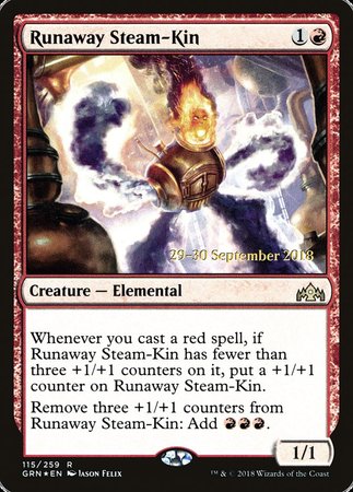 Runaway Steam-Kin [Guilds of Ravnica Promos] | Exor Games New Glasgow