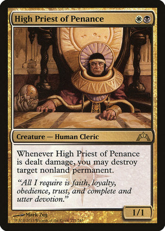 High Priest of Penance [Gatecrash] | Exor Games New Glasgow