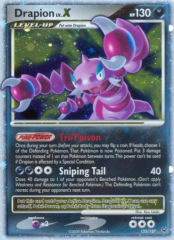 Drapion LV.X (123/127) [Platinum: Base Set] | Exor Games New Glasgow