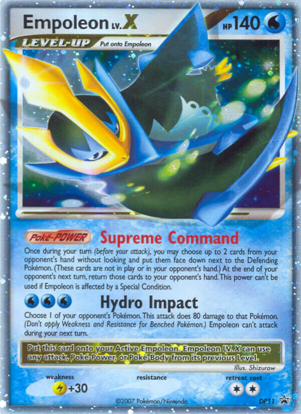 Empoleon LV.X (DP11) [Diamond & Pearl: Black Star Promos] | Exor Games New Glasgow