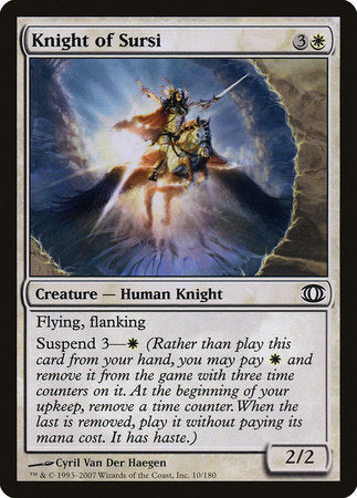 Knight of Sursi [Future Sight] | Exor Games New Glasgow
