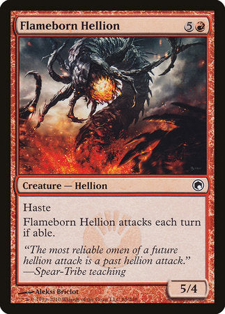 Flameborn Hellion [Scars of Mirrodin] | Exor Games New Glasgow