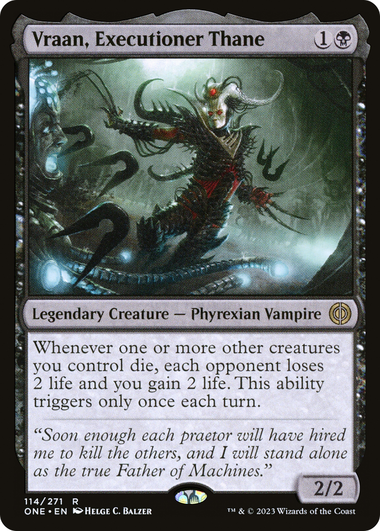 Vraan, Executioner Thane [Phyrexia: All Will Be One] | Exor Games New Glasgow