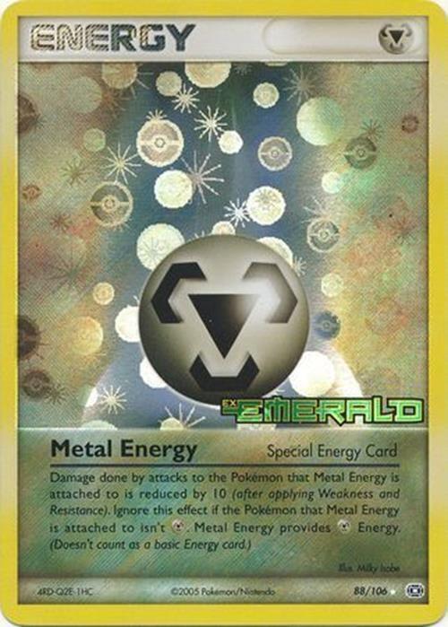 Metal Energy (88/106) (Stamped) [EX: Emerald] | Exor Games New Glasgow