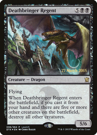 Deathbringer Regent [Dragons of Tarkir Promos] | Exor Games New Glasgow