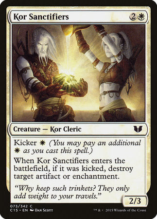 Kor Sanctifiers [Commander 2015] | Exor Games New Glasgow