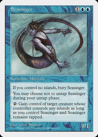 Seasinger [Fifth Edition] | Exor Games New Glasgow