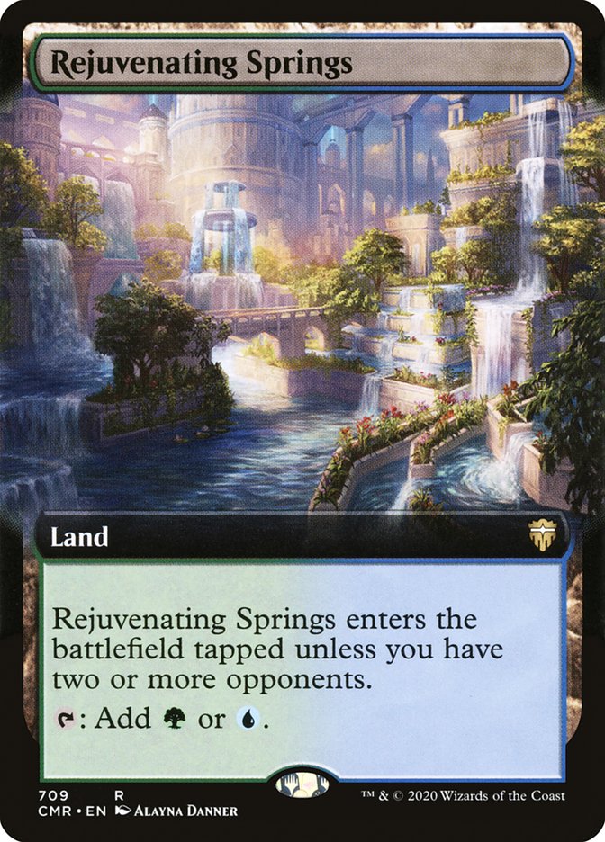 Rejuvenating Springs (Extended) [Commander Legends] | Exor Games New Glasgow