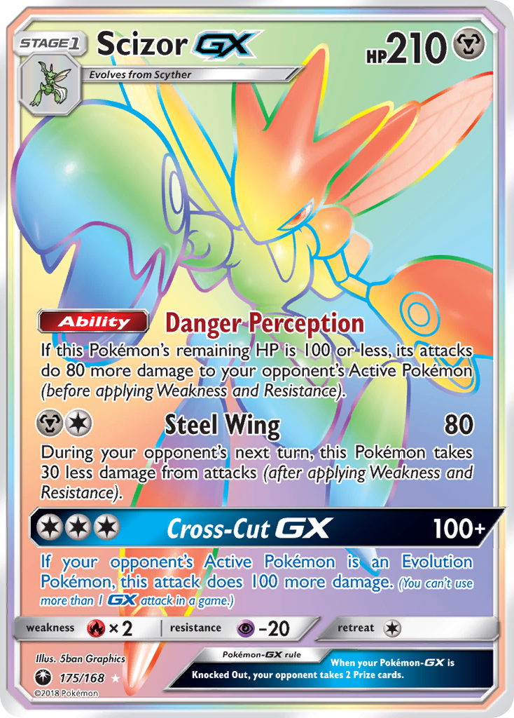 Scizor GX (175/168) [Sun & Moon: Celestial Storm] | Exor Games New Glasgow