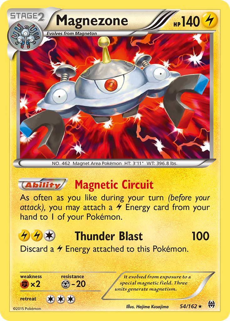 Magnezone (54/162) (Theme Deck Exclusive) [XY: BREAKthrough] | Exor Games New Glasgow