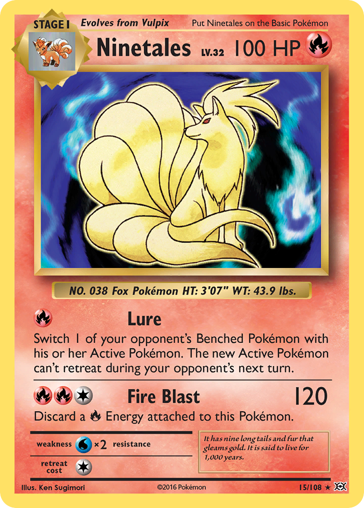 Ninetales (15/108) [XY: Evolutions] | Exor Games New Glasgow