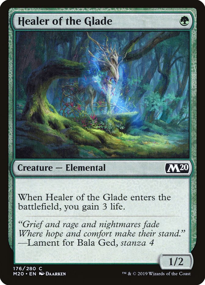 Healer of the Glade [Core Set 2020] | Exor Games New Glasgow
