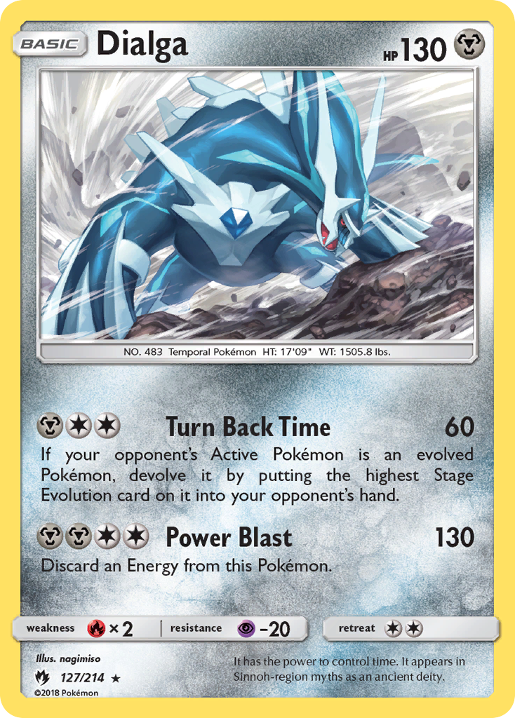 Dialga (127/214) [Sun & Moon: Lost Thunder] | Exor Games New Glasgow