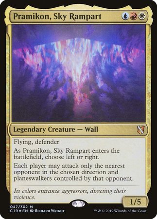 Pramikon, Sky Rampart [Commander 2019] | Exor Games New Glasgow