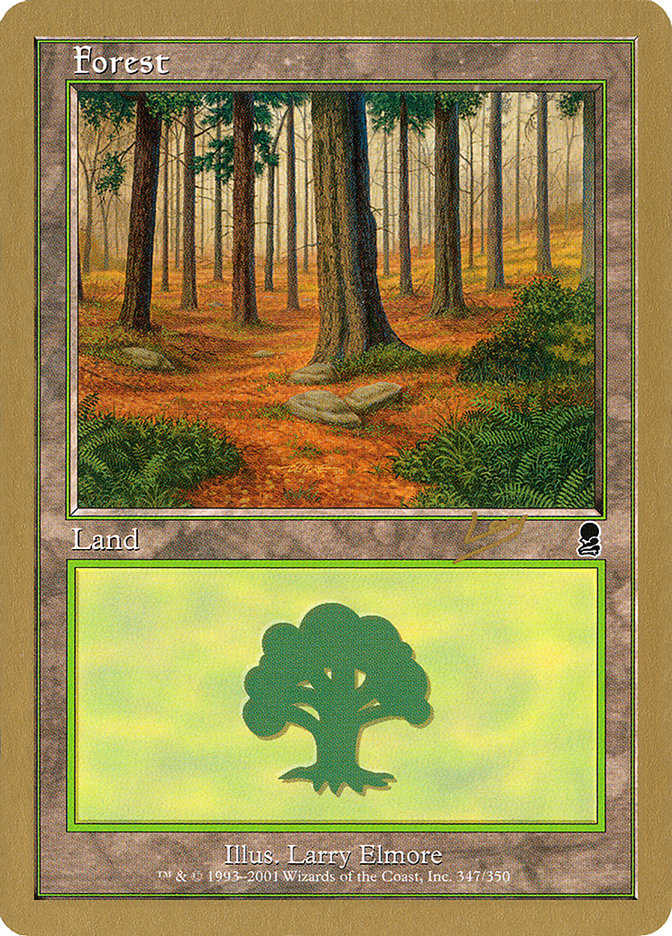 Forest (rl347) (Raphael Levy) [World Championship Decks 2002] | Exor Games New Glasgow