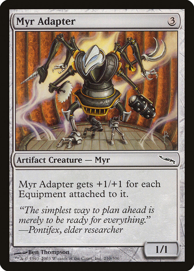 Myr Adapter [Mirrodin] | Exor Games New Glasgow