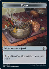 Food // Saproling Token [Commander 2021 Tokens] | Exor Games New Glasgow