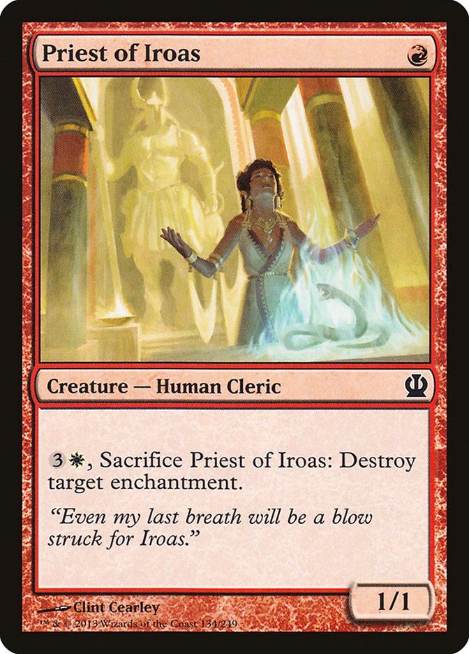Priest of Iroas [Theros] | Exor Games New Glasgow
